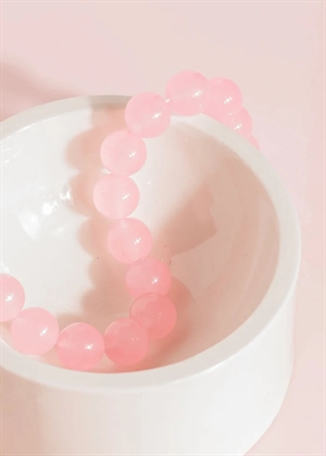 Candy Coral Blossom M bracelet Light Pink Gilded House Of Vincent 